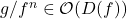 g/f^n \in \mathcal{O}(D(f))